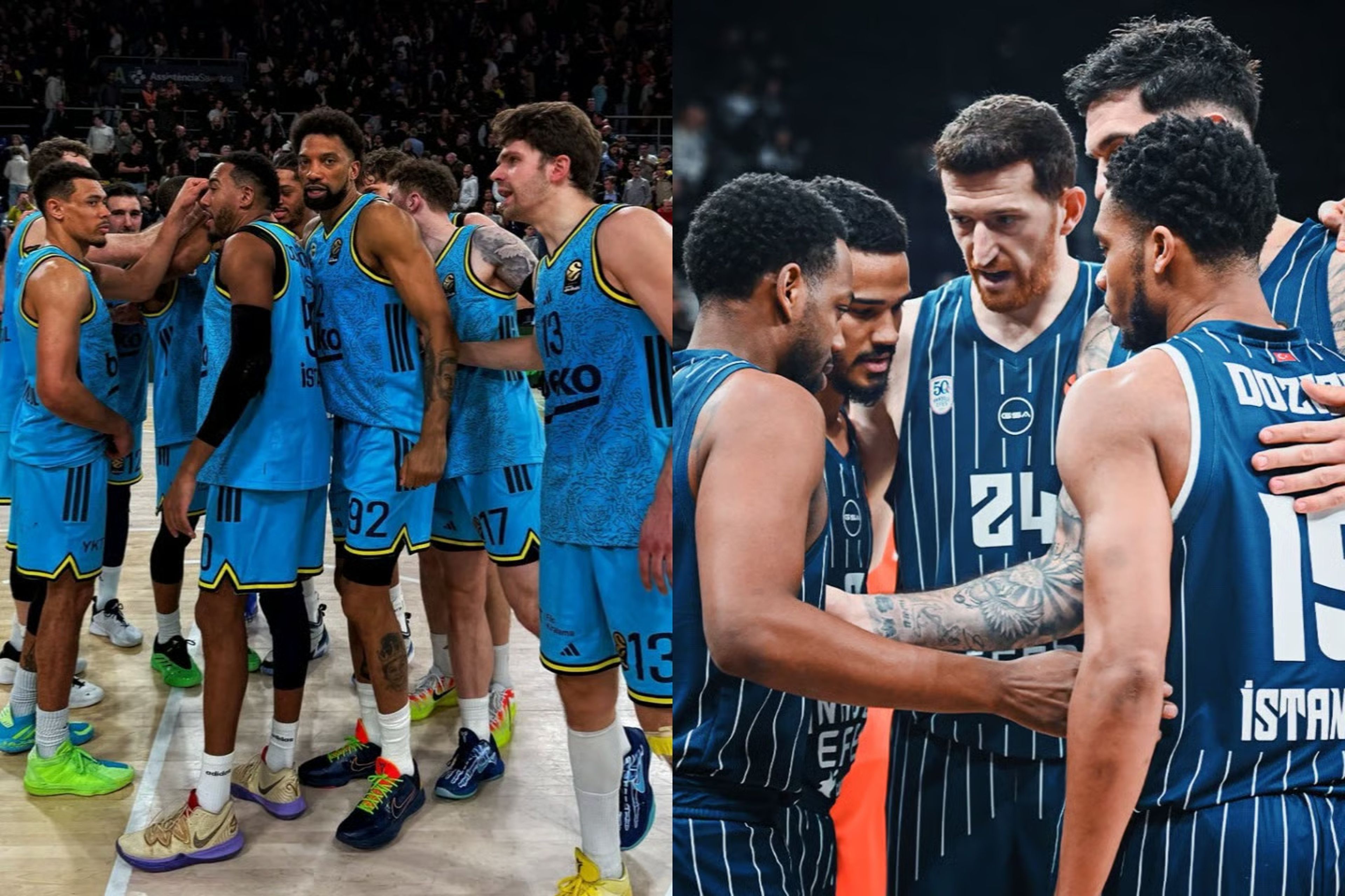 EuroLeague’de 27. hafta:  Fenerbahçe Paris’te, Efes yarın sahasında