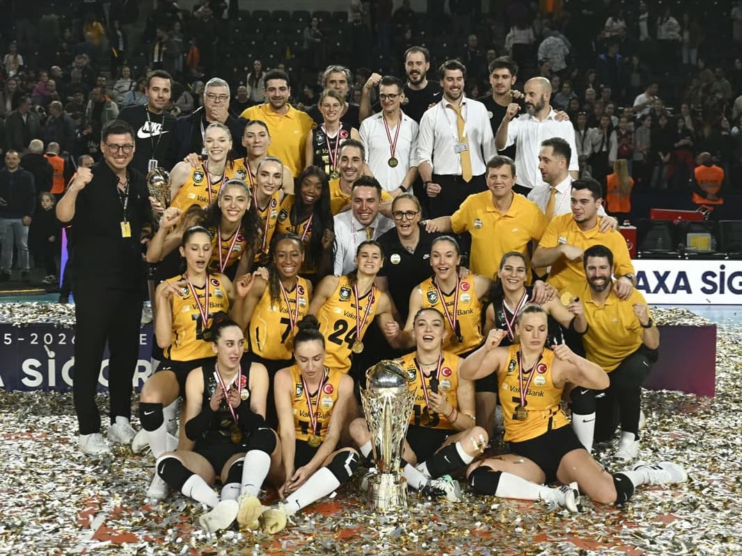 Kupa Voley’de şampiyon VakıfBank