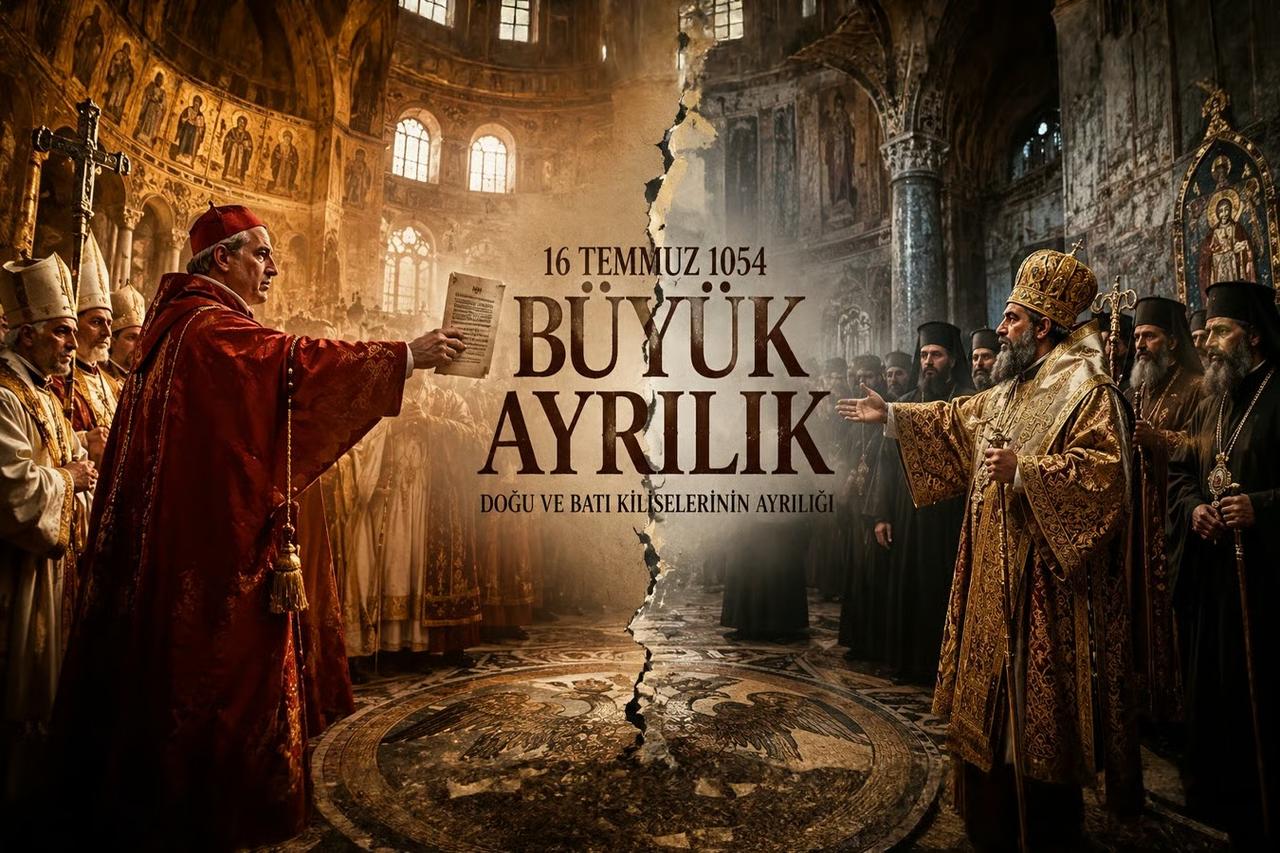 Hristiyan dünyasını ikiye bölen büyük ayrılık