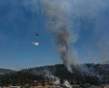 Bursa'da tarım alanında yangın çıktı