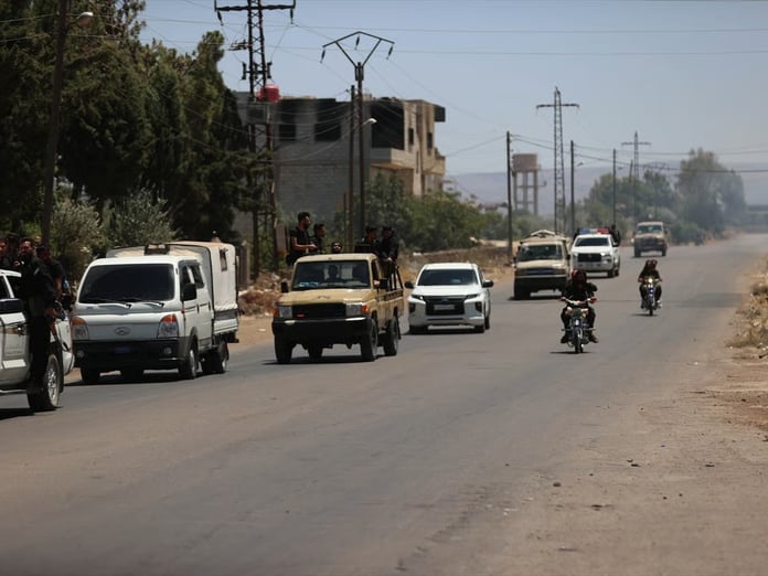 Suriye güçleri Süveyda'nın kontrolünü sağladı