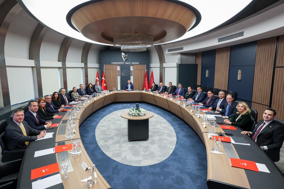 CHP Genel Başkanı Özgür Özel, CHP MYK Toplantısına başkanlık etti -  CHP Fotoğraf Servisi 