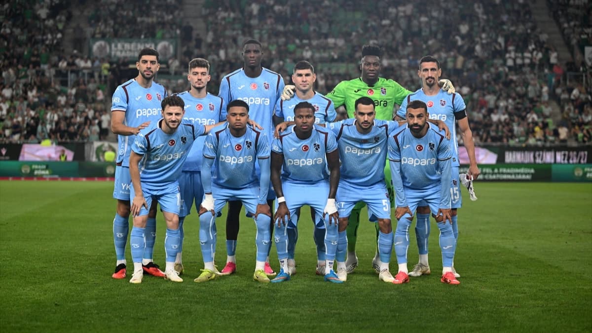 Trabzonspor'un Konferans Ligi kadrosu netleşti: İşte kadro detayları ve fikstür