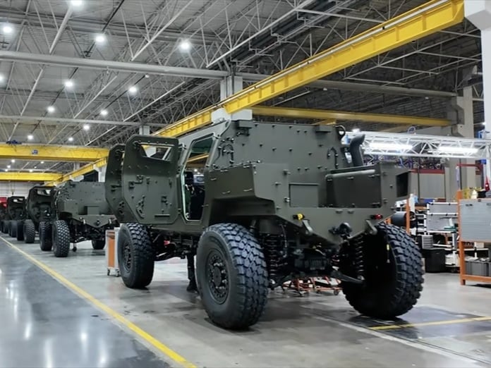 Türkiye'nin tek kalemde en büyük zırhlı araç ihracatında yoğun mesai