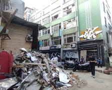 Patlama sonrası yaşanan yıkım gün aydınlanınca ortaya çıktı