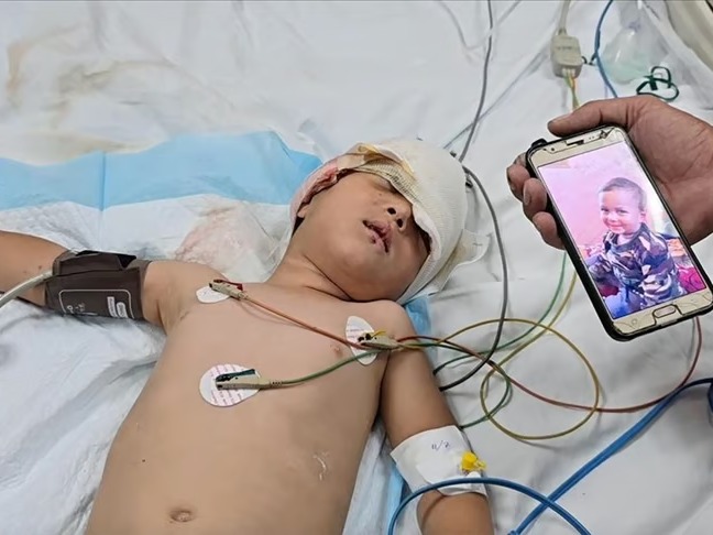 Hasta çocukları tahliye etmeyen İngiltere'ye Gazze davası