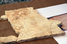 Sagalassos Antik Kenti'nde Mısır tanrısı Tutu'nun kabartması bulundu