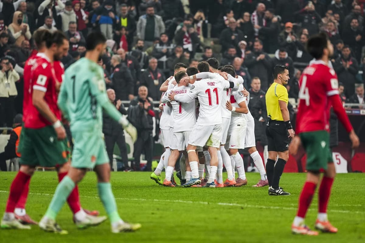 Dünya Kupası yolu açıldı: A Milli Takım Play-off'u garantiledi