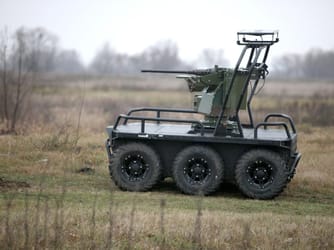 Ukraine Turns to Flamethrower Robots to Spearhead Defense