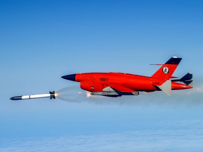 ABD Donanması, insansız hava aracından ramjet füzesi fırlattı