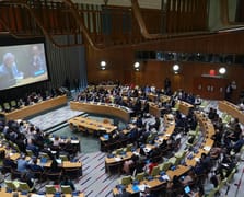 BM konferansından iki devletli çözüme tam destek