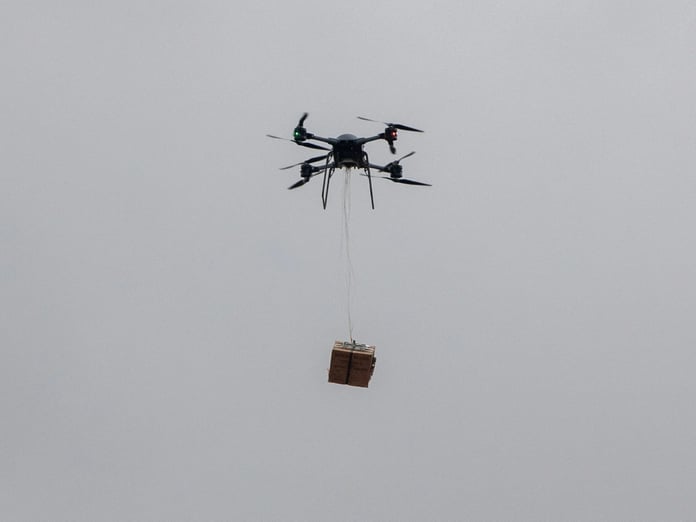 ABD Ordusu İHA ile kan nakli gerçekleştirdi