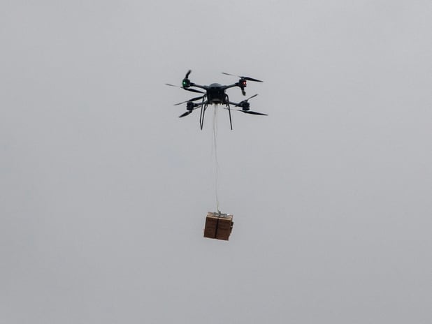 ABD Ordusu İHA ile kan nakli gerçekleştirdi