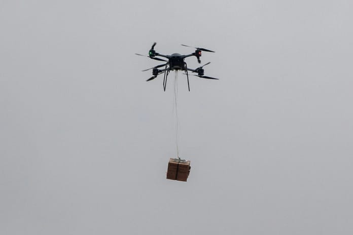 ABD Ordusu İHA ile kan nakli gerçekleştirdi