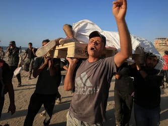 Israeli Fire Kills 60 Palestinians Waiting For Aid In Gaza