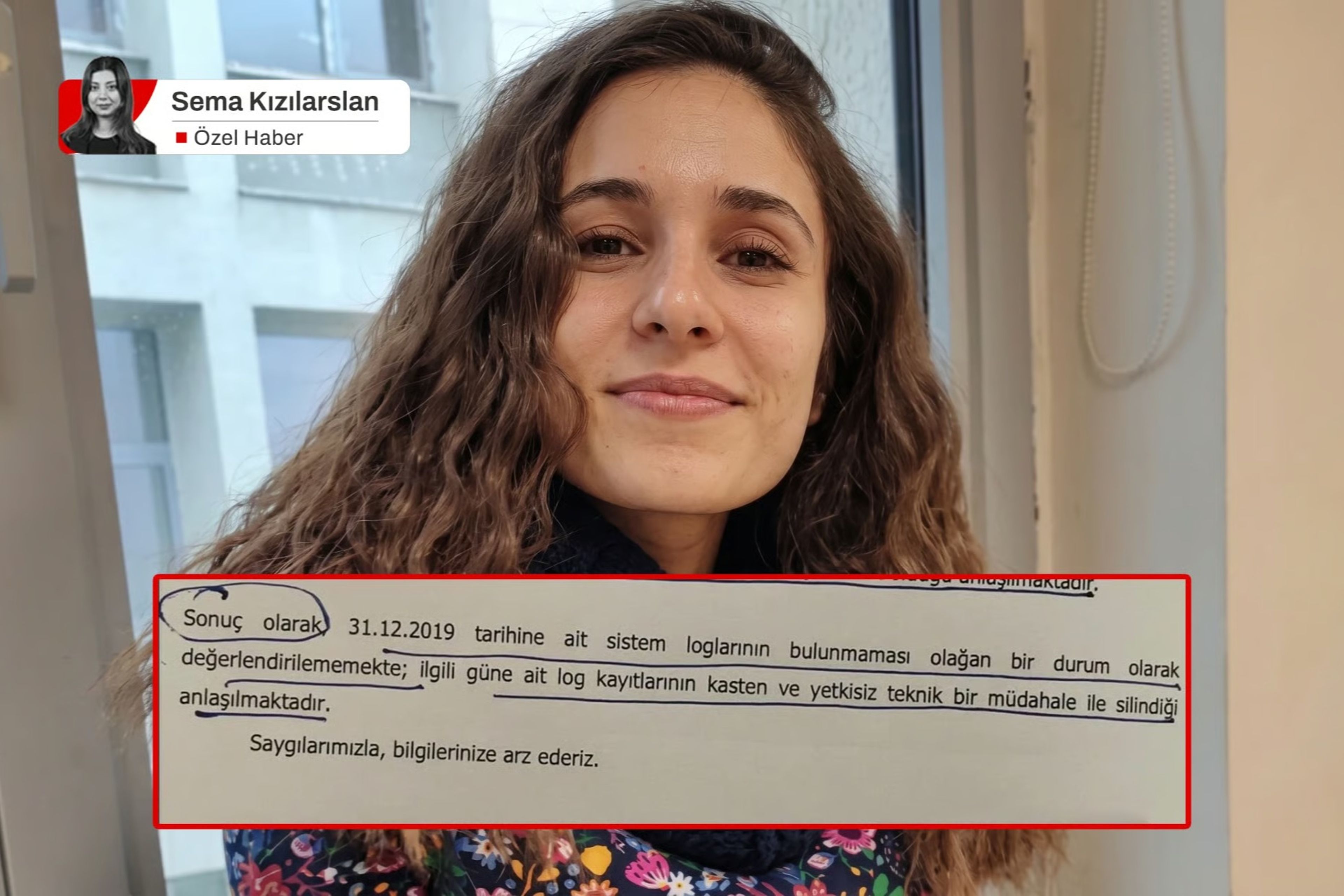 Doku dosyasında hastane kayıtları silindi