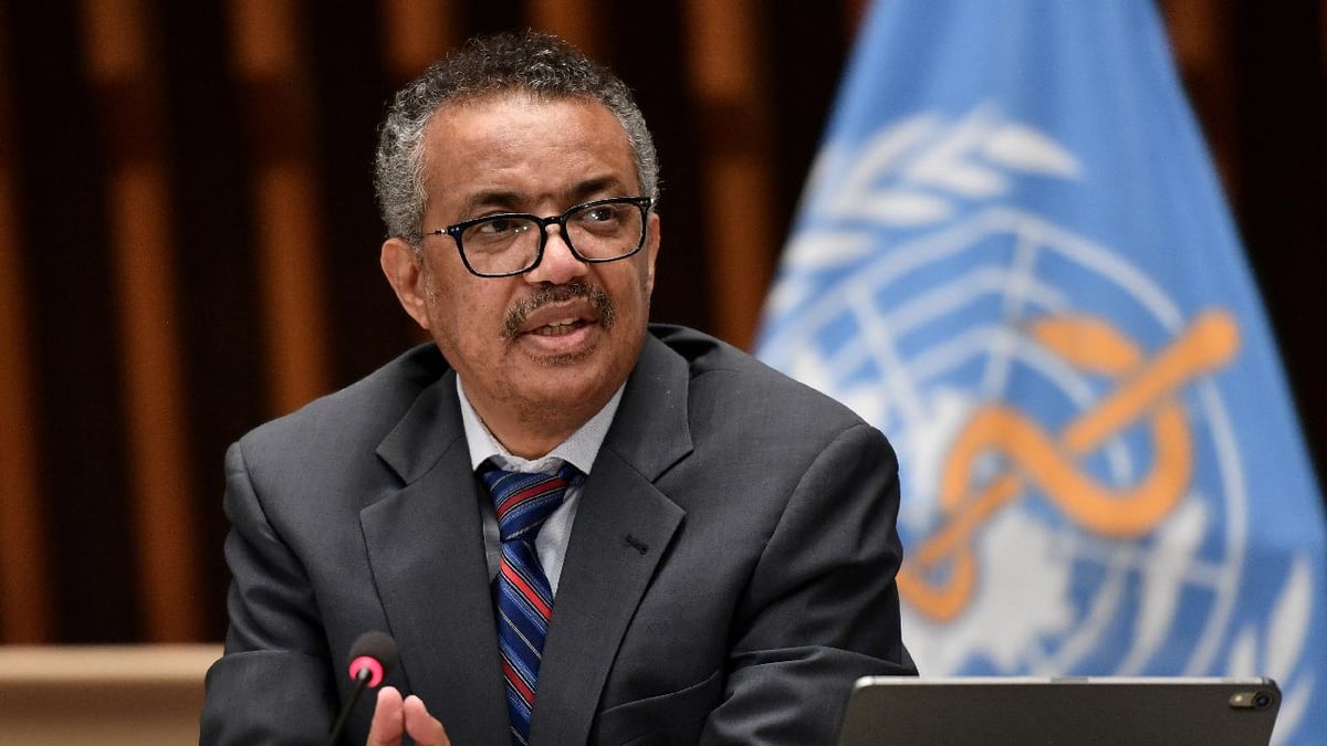 WHO Genel Direktörü Tedros Adhanom Ghebreyesus - AA