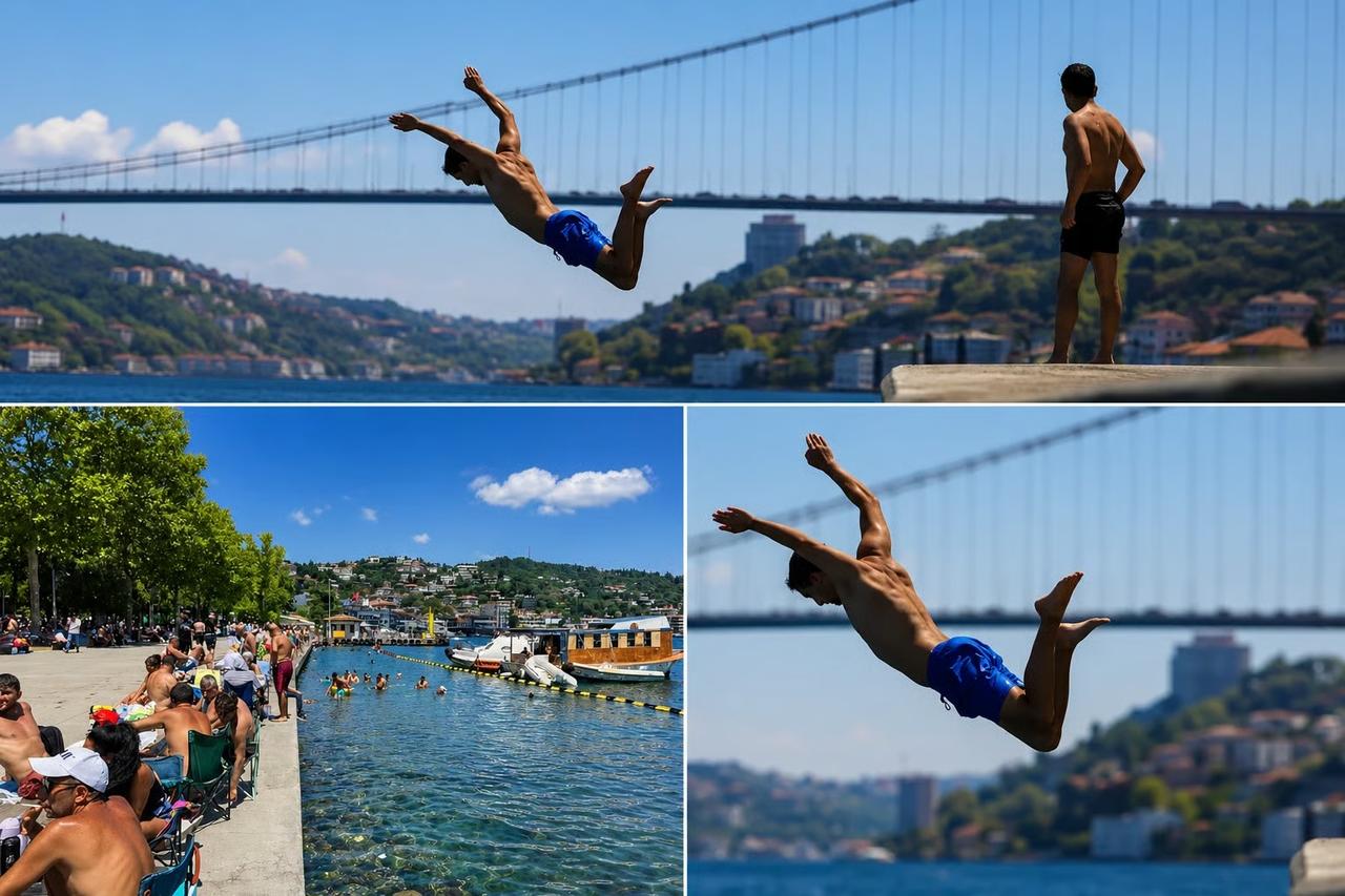 Antalya değil Bebek sahili! Vatandaş akın etti