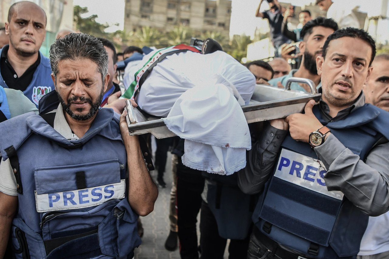Gazze'de basın soykırımı