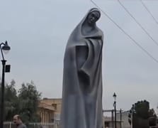 İran'da Hz. Fatıma adına dikilen heykel tartışma yarattı