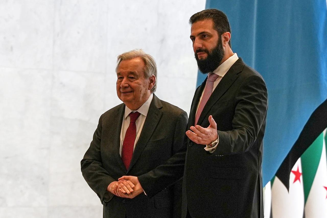 Guterres Şam'da Şara ile görüştü