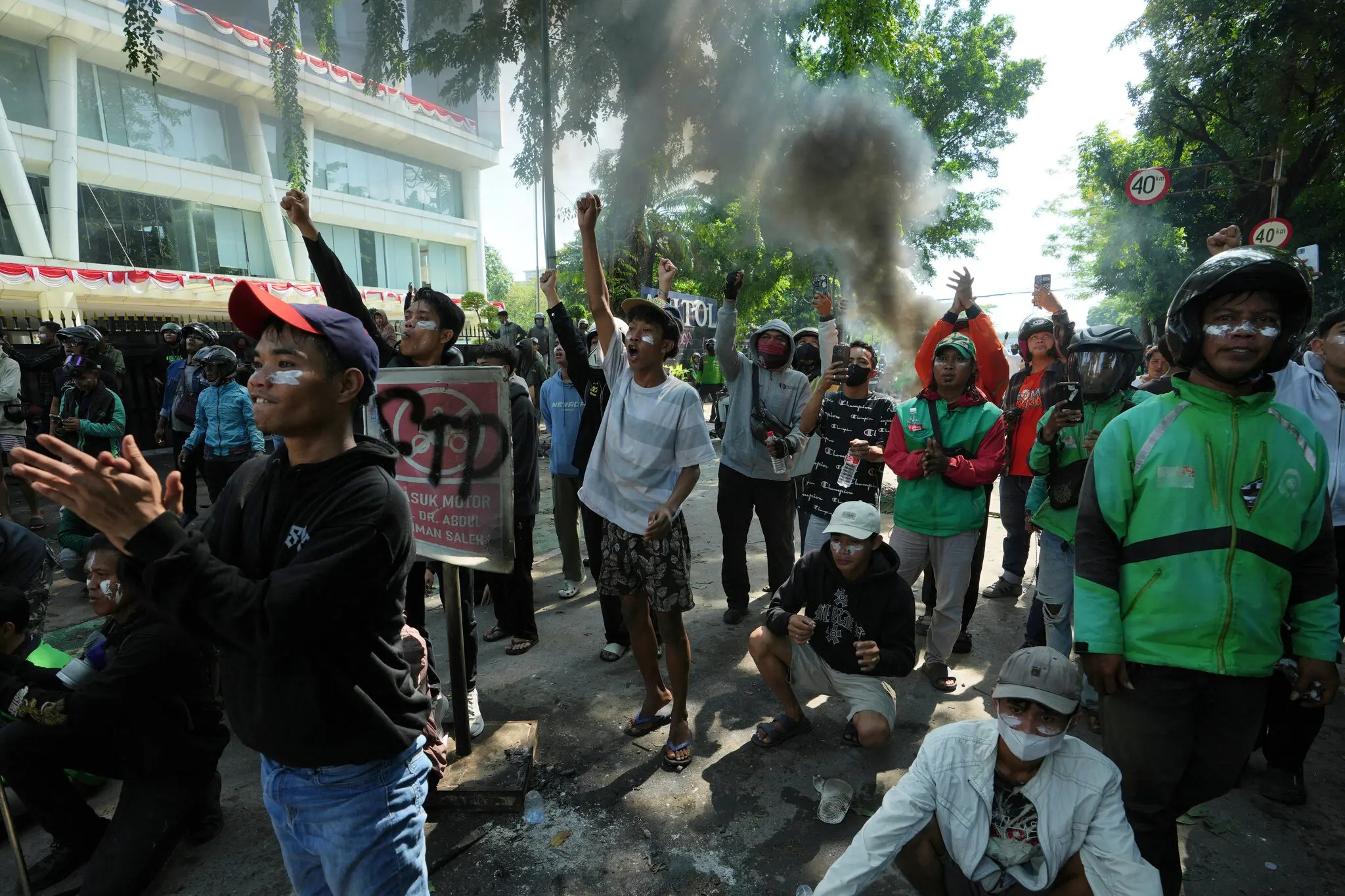 Prabowo Urges Calm As Protests Escalate In Indonesia