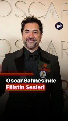 Oscar Ödül Töreni'nde Filistin sesleri!