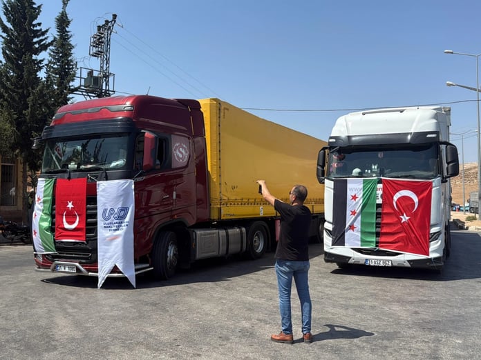 Türkiye ile Suriye arasında transit taşımacılık başlıyor