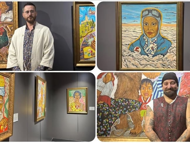 Paul Hitter'ın "Uzaktan Akraba" resim sergisi İstanbul'da