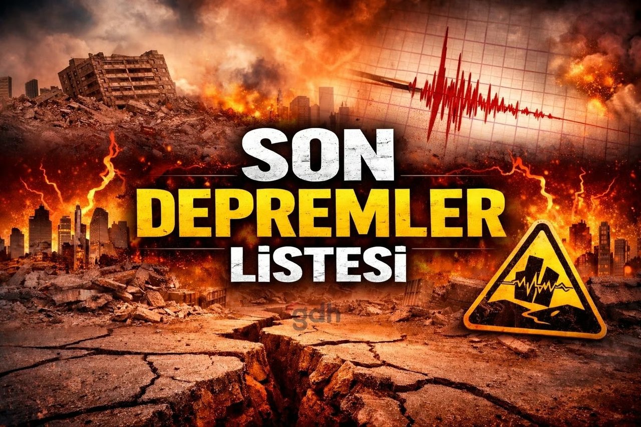 12 Mart son depremler listesi