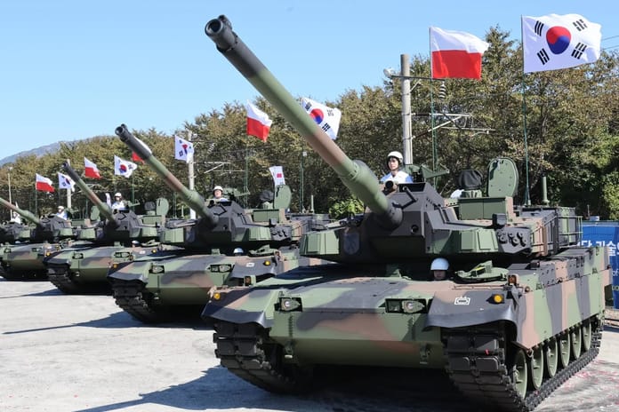 Güney Koreli Hyundai Rotem, Polonya’ya 180 adet K2 Black Panther ana muharebe tankı teslimatını tamamladı