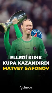 Kırık elle 2 penaltı kurtaran PSG kalecisi: Safonov