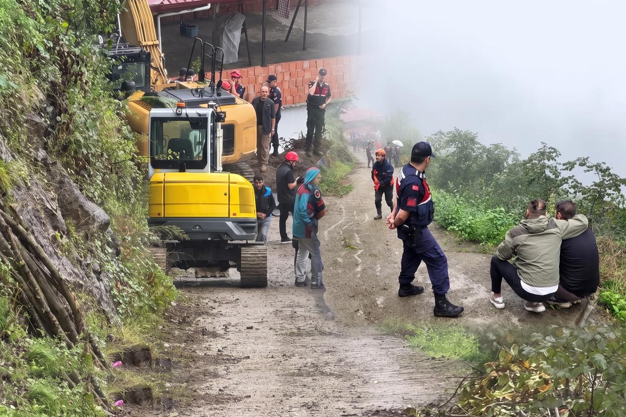 Trabzon'daki heyelandan acı haber! Toprak altında kalan vatandaş hayatını kaybetti