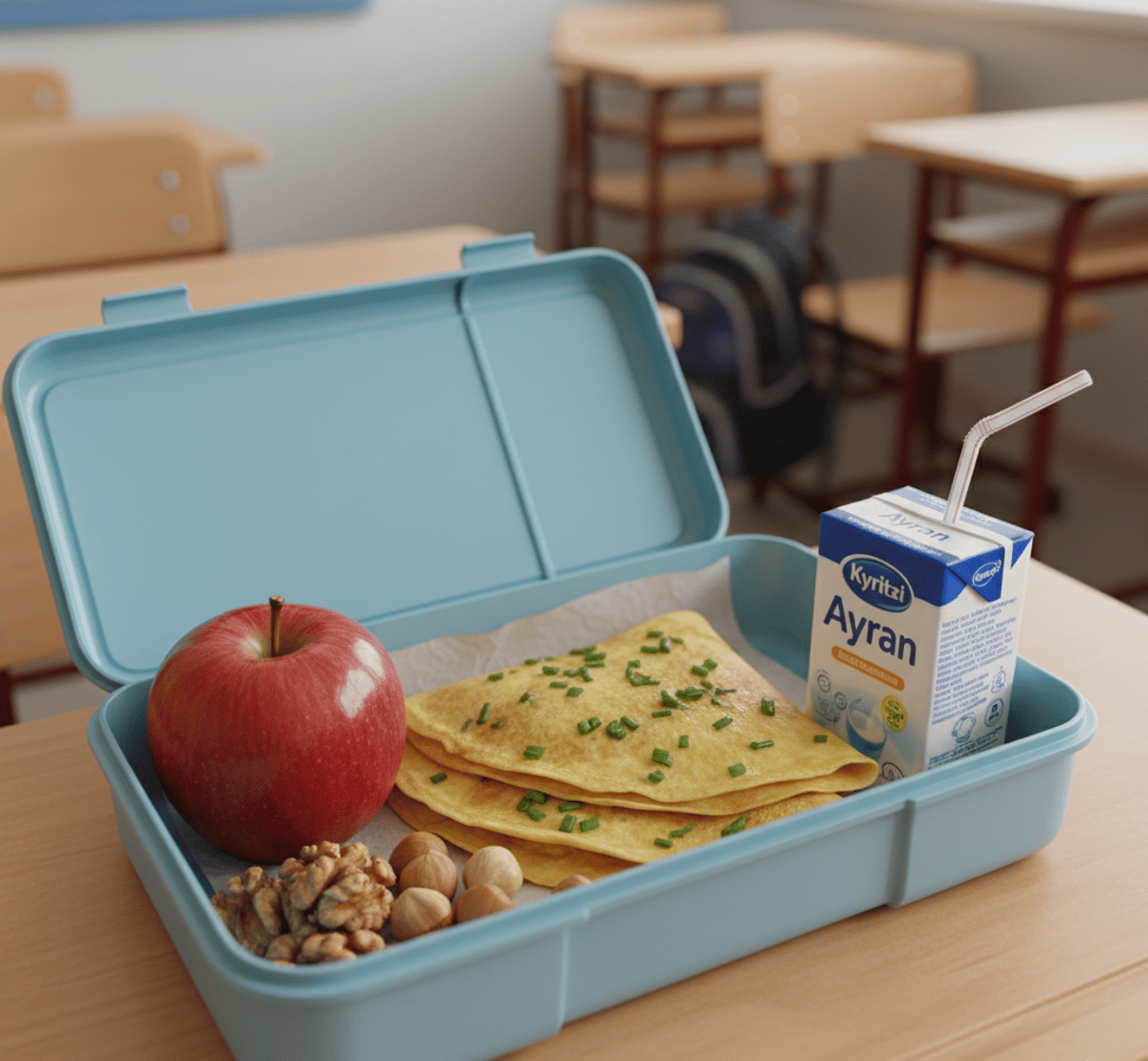 Sağlıklı beslenme çantası