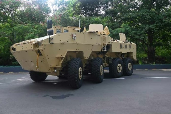 Yunanistan Hint yapımı WhAP 8×8 zırhlı aracı değerlendirmeye aldı