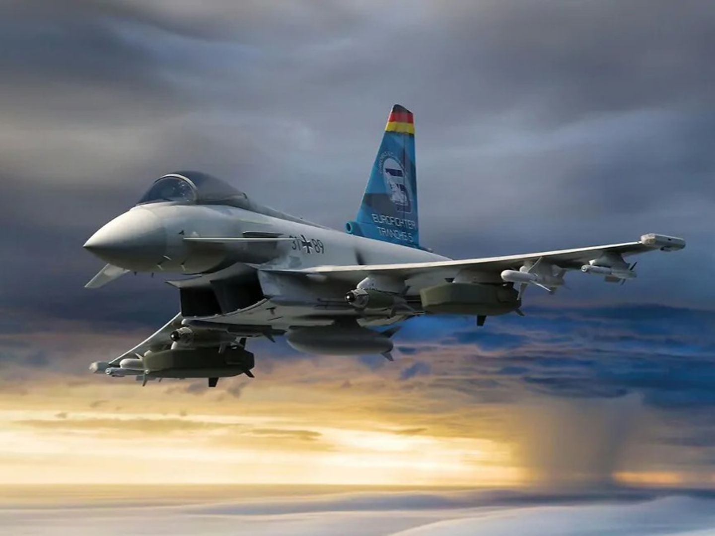 Almanya, 20 yeni Eurofighter Typhoon siparişi verdi