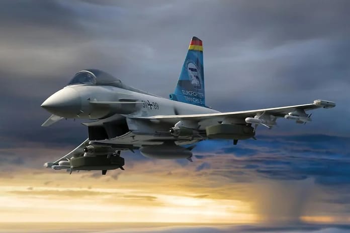Almanya, 20 yeni Eurofighter Typhoon siparişi verdi