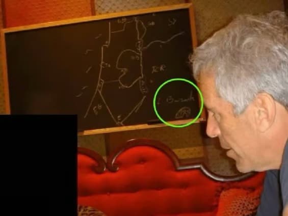 Epstein belgelerinden Barak imzalı harita çıktı