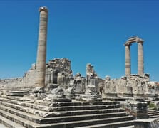 Antik kehanet merkezi Apollon Tapınağı gece ziyaretine açılıyor