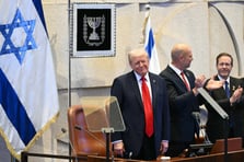 Trump Knesset'te dünyaya hitap etti