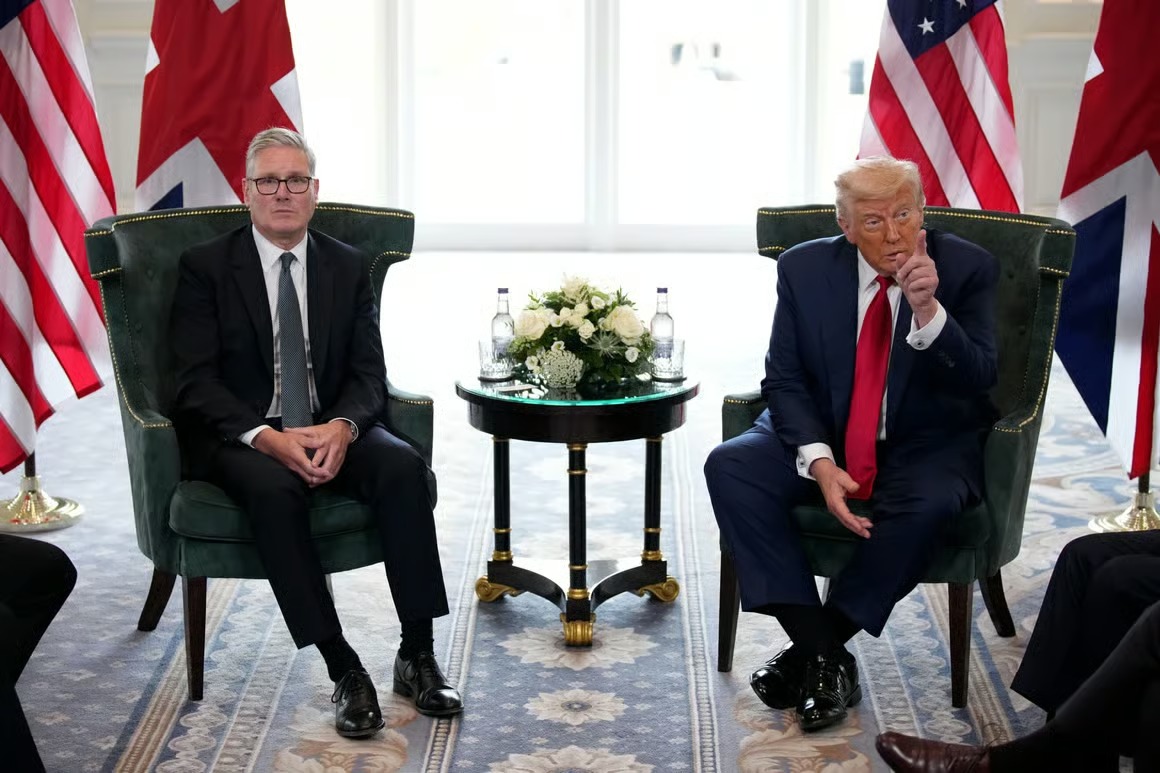 Donald Trump Starmer'i Filistin'i tanımaması için uyardı