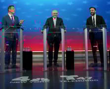 New York Belediye Başkan Adayları karşı karşıya