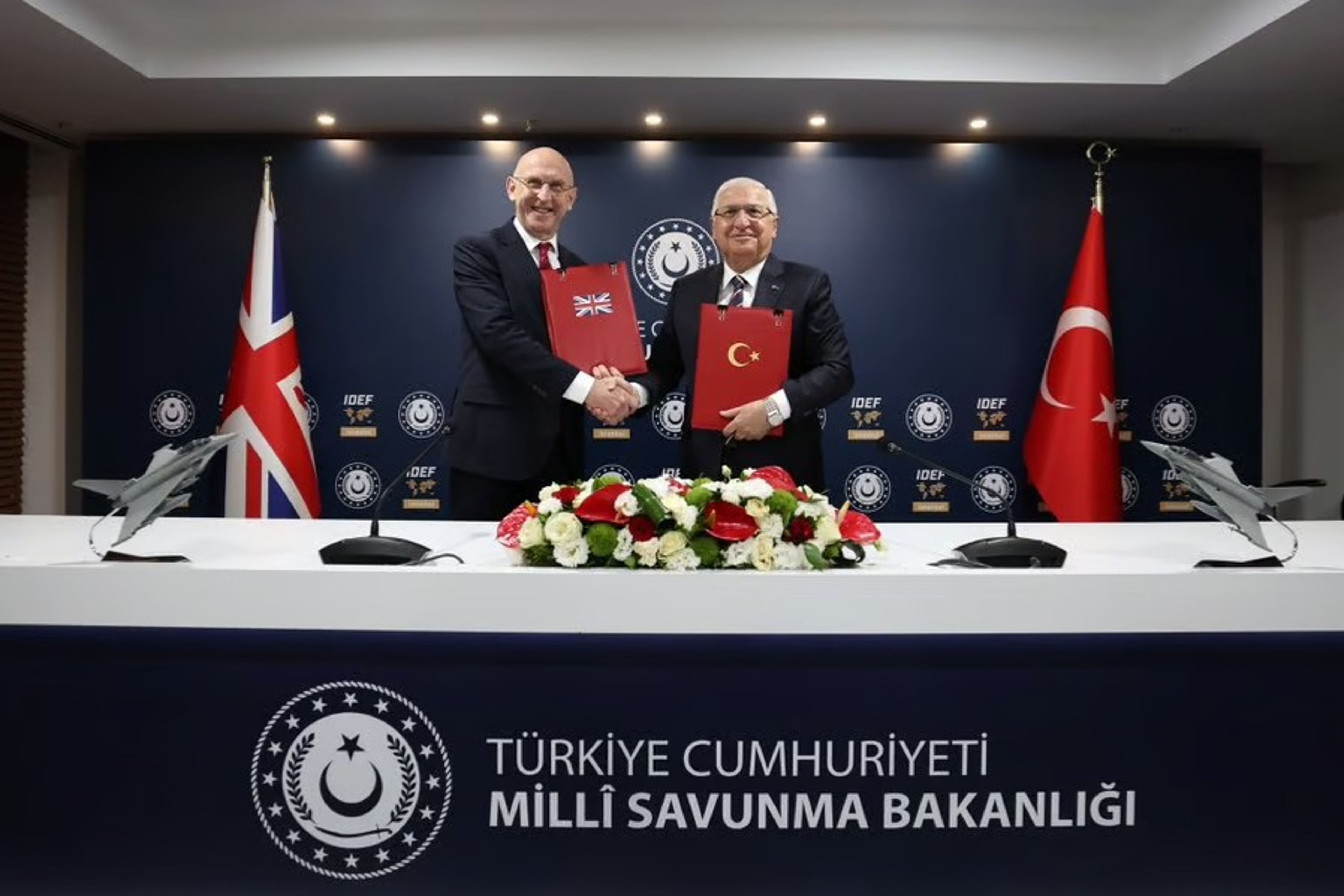 Türkiye ve Birleşik Krallık, Typhoon anlaşması için mutabakat zaptı imzaladı