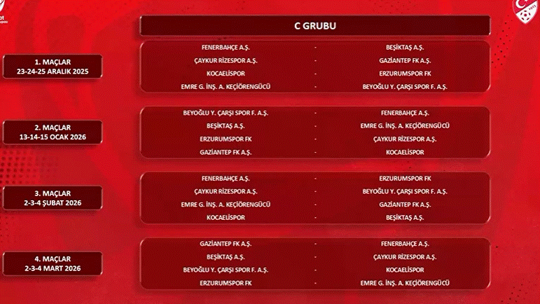 ZTK -  C Grubu Fikstürü