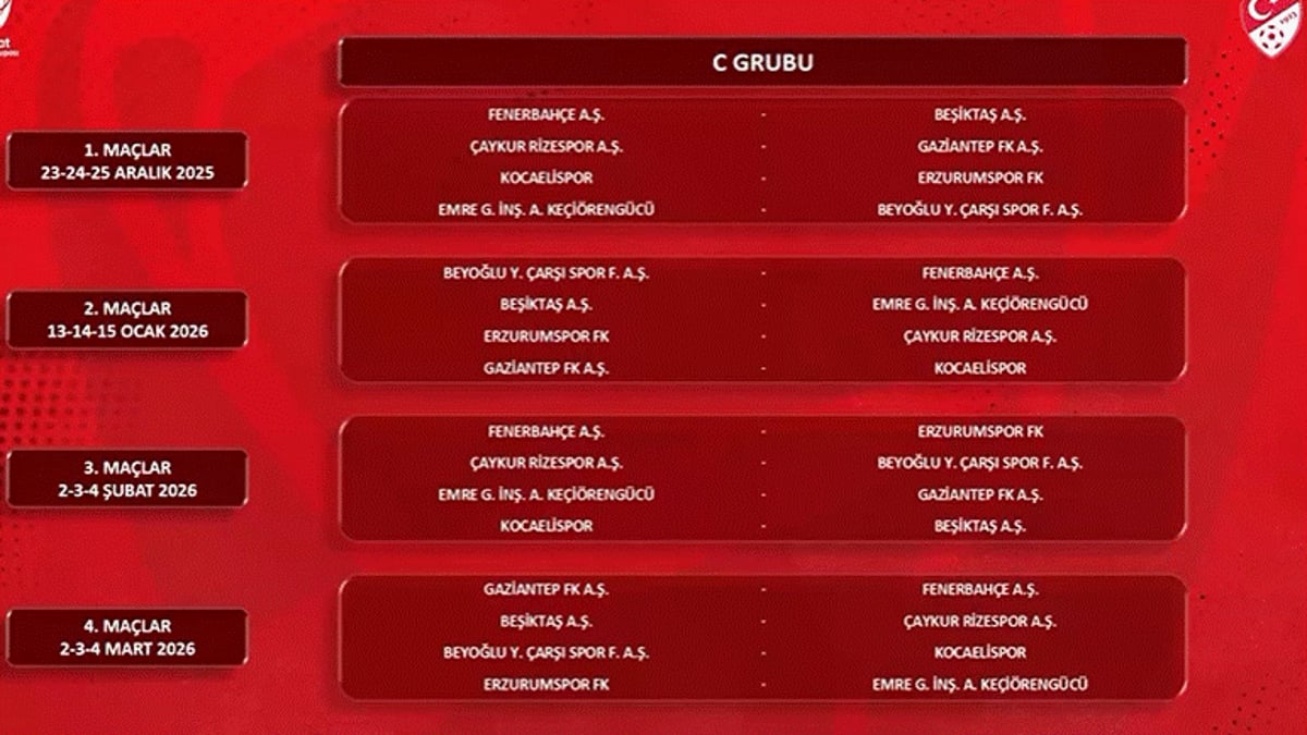 ZTK -  C Grubu Fikstürü