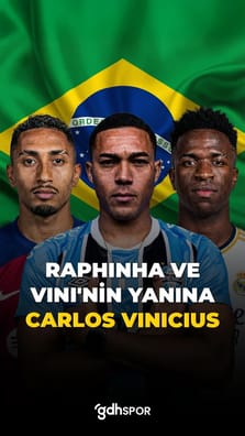 Brezilya hücum hattının son parçası: Carlos Vinícius