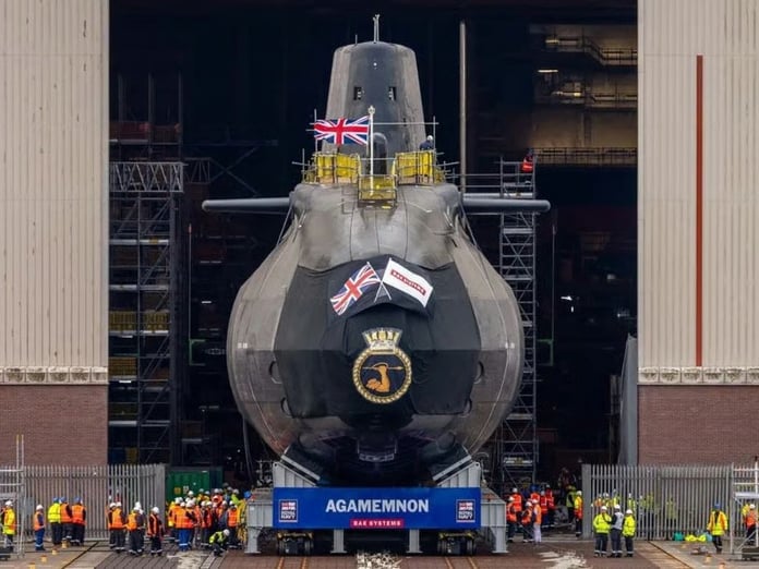 Kraliyet Donanması, Astute sınıfı hücum denizaltısı HMS Agamemnon’u hizmete aldı