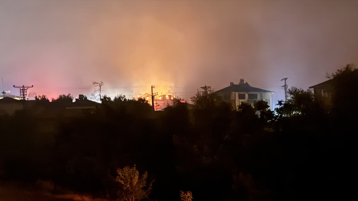 Sakarya'da ormanlık alanda çıkan yangına müdahale devam ediyor