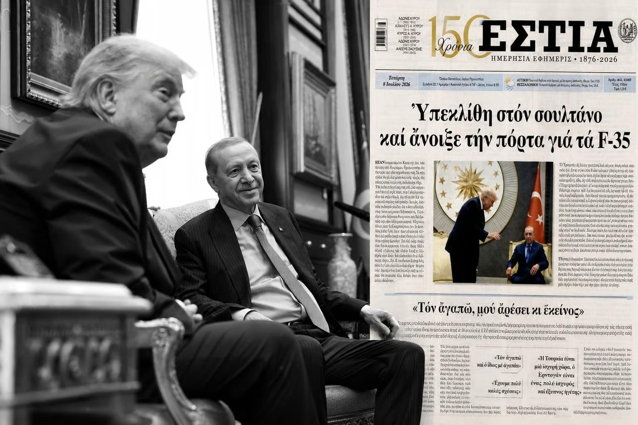 Yunan basınından Trump’a göndermeli manşet! 