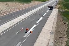 Türkiye'de ilk kez "Melodili Yol" yapıldı